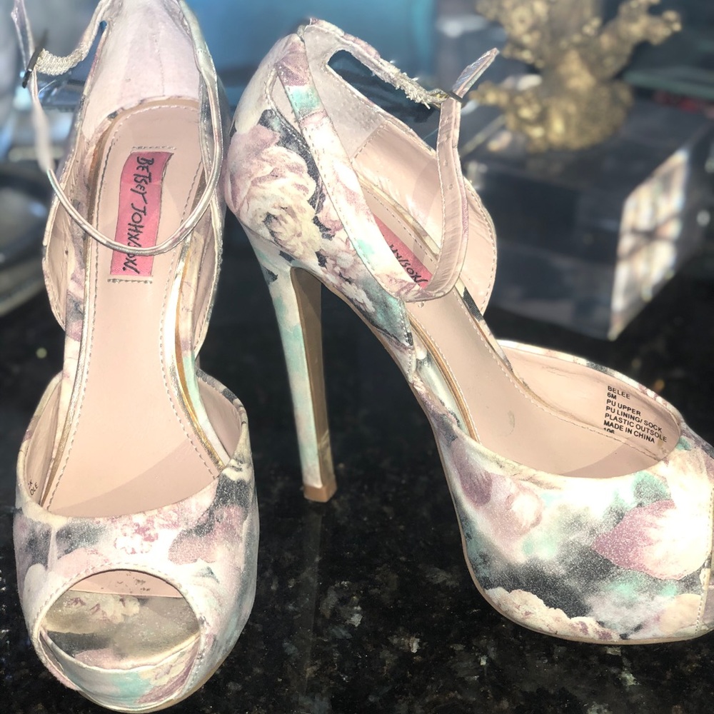 Betsey Johnson heels.